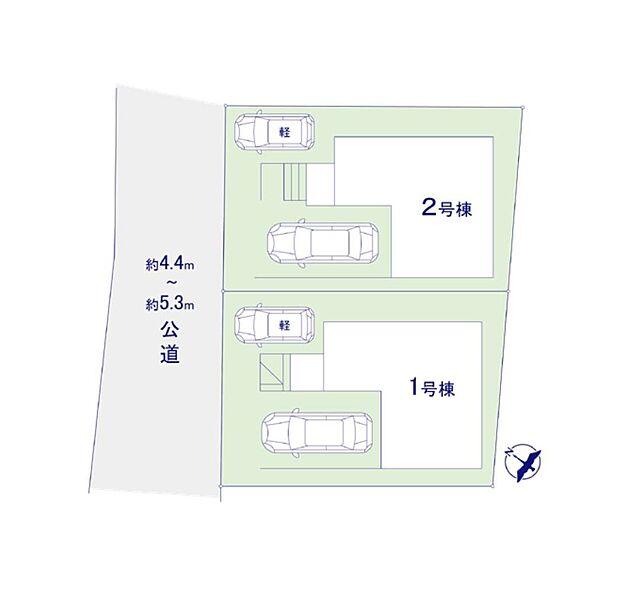 配置図(2号棟)