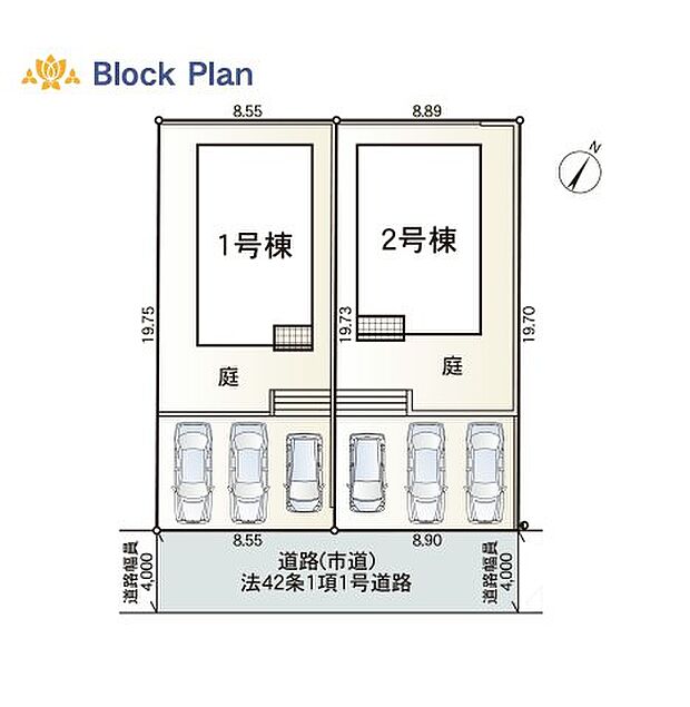 配置図(1号棟)