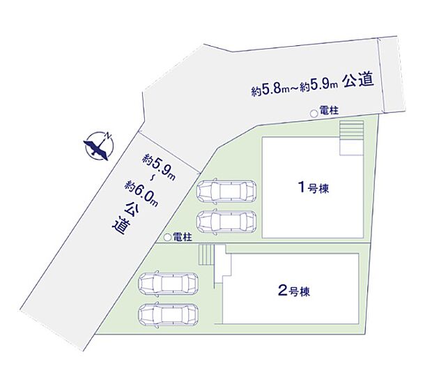 配置図(2号棟)