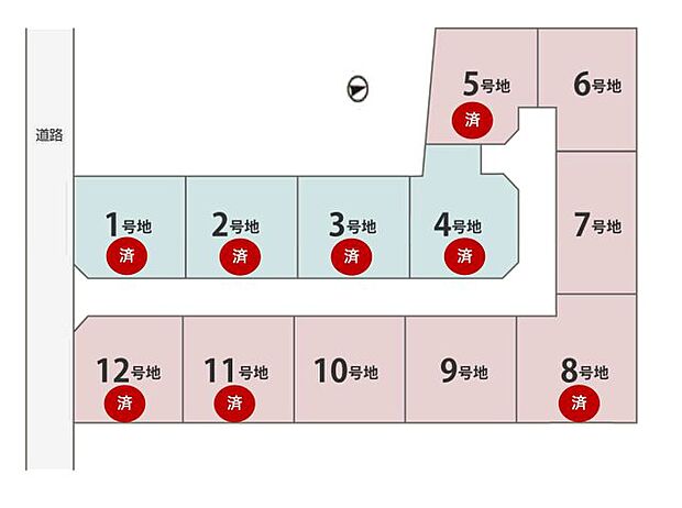 配置図(9号棟)