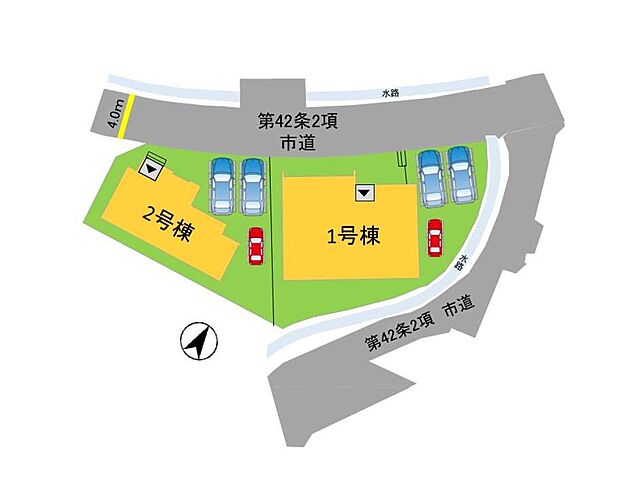 配置図(1号棟)