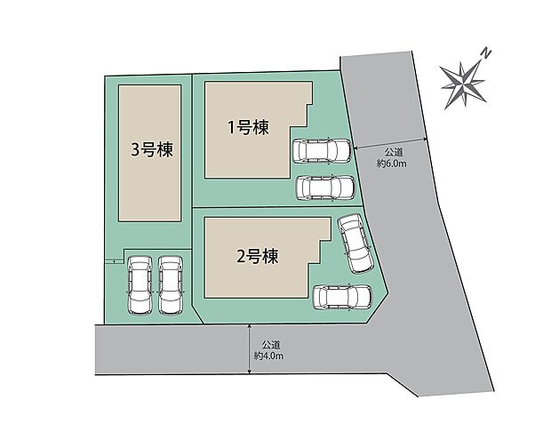 配置図(2号棟)