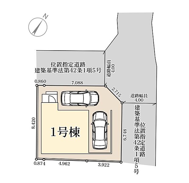 配置図(1号棟)