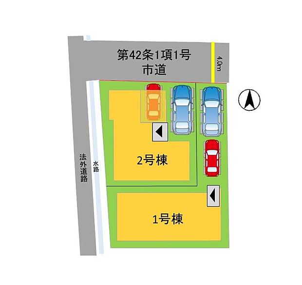 配置図(1号棟)