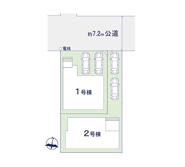 配置図(1号棟)