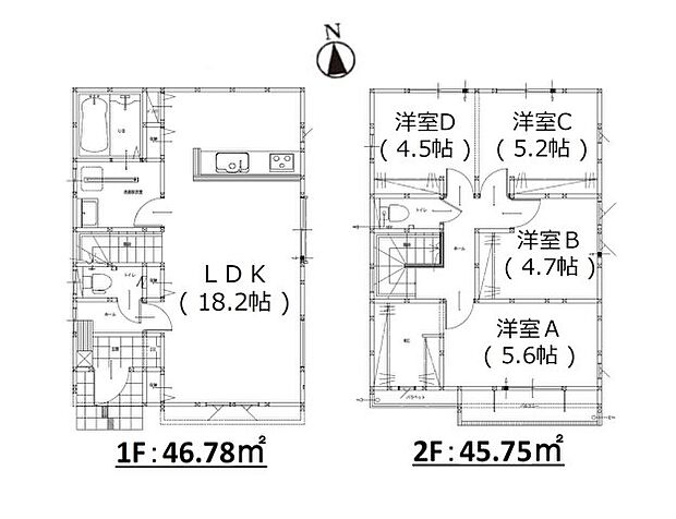 【4LDK】駅まで徒歩12分の場所に立地しています。相場としても妥当な、3,298万円の物件となっています。新築戸建ての物件は清潔感もあり、快適な生活が可能です。92.53m2の建物面積でゆったりと暮らすことができる物件です。当社スタッフは不動産に詳しく、地域にも精通しているので、住まい探しに役立つこと間違いありません。まずはお気軽にご連絡ください。