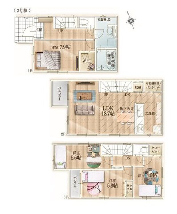 【4LDK】福岡市立姪浜中学校が徒歩11分で通学にも便利です。来客が一目でわかるTVインターホン付き。こちらの物件は南向きです。食器洗乾燥機は食後の家事の時間短縮に役立ちます。お住まいに関することはお任せ下さい。お客様の疑問やご要望にお応えします。ご希望の不動産を見つけ、これから先の実りある生活を実現していきましょう。