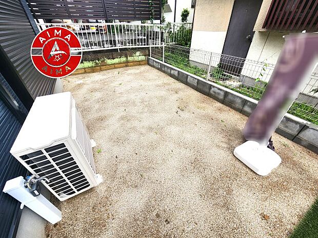 【外観】お庭で自由な時間を過ごせます。