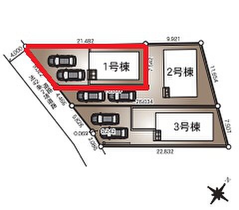 【全3区画】各棟の詳細はお気軽にお問い合わせください☆