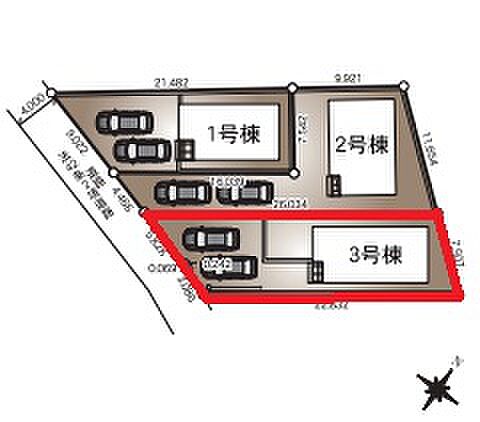 【全3区画】各棟の詳細はお気軽にお問い合わせください☆