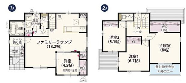 南向きで明るい室内が特徴☆