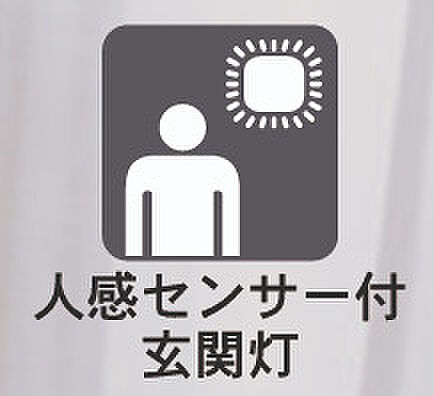 【玄関灯】人感センサー付き