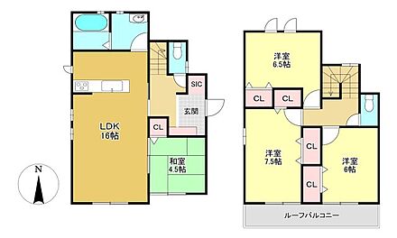 新築一戸建て全2棟、2,780万円～2,880万円で販売中！4LDKのゆとりある間取りに、オール電化を採用した快適な住まいです。耐震性にも配慮され、長期優良住宅にも認定。家族が安心して長く暮らせる、性能と快適性を兼ね備えた住まいです。ぜひ現地で実際の魅力をご体感ください。 