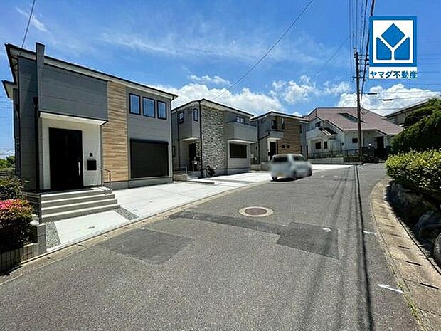【現地外観写真】現地(2026年6月)撮影
閑静な住宅地が魅力の生松台に新築戸建てが販売開始♪快適でゆとりのある生活空間で新生活を始めましょう^^