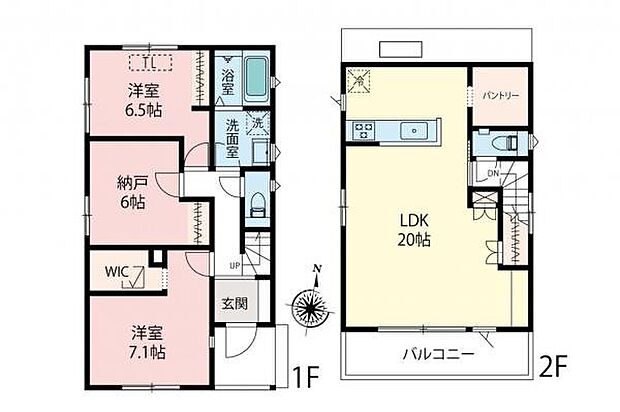 間取り図／2号棟