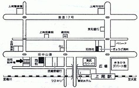 シャーメゾンショップ 有限会社西友建設の周辺地図