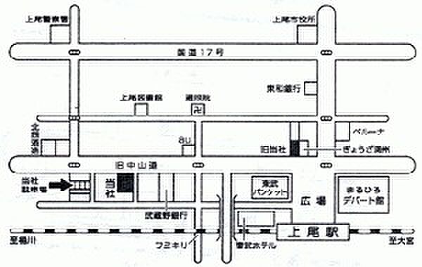 シャーメゾンショップ 有限会社西友建設の周辺地図