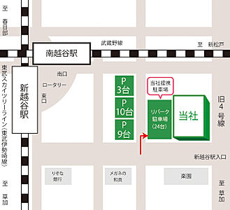 ポラスグループ 株式会社中央住宅 ポラス住まいの情報館 本社営業一課の周辺地図