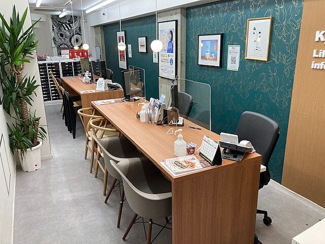 店内の様子