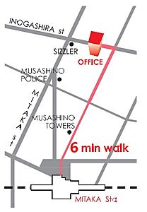 株式会社i LAND CASAの周辺地図