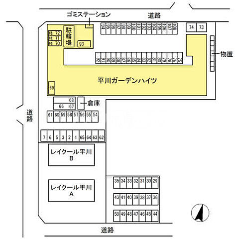 ホームズ でお部屋探し 平川ガーデンハイツ 3階 303 3dk 賃料4 9万円 69 8 賃貸マンション住宅情報 物件番号 取扱い不動産会社 ハウスコム株式会社 豊川店