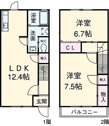 ホームズ でお部屋探し 名鉄名古屋本線 伊奈駅 徒歩5分 2ldk 賃料6 4万円 63 35 賃貸テラスハウス住宅情報 物件番号 3701210 0008500 取扱い不動産会社 ハウスコム株式会社 豊川店