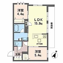 シャーメゾン　皐月 0101 ｜ 大阪府大阪市淀川区東三国２丁目85（賃貸マンション2LDK・1階・60.43㎡） その2