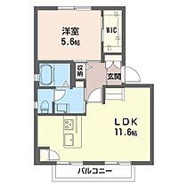 メビュース東城南Ｈ 00202 ｜ 栃木県小山市東城南２丁目35-1（賃貸アパート1LDK・2階・42.70㎡） その2