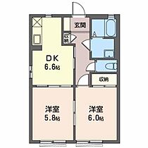 アルモニー C103 ｜ 静岡県浜松市中央区北島町306-1（賃貸アパート2DK・1階・44.33㎡） その2