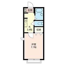 グランメールマルス 00102 ｜ 神奈川県横浜市鶴見区下末吉３丁目9-15（賃貸アパート1K・1階・22.50㎡） その2