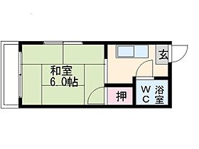 シティハイム住吉 202 ｜ 福岡県福岡市博多区住吉５丁目12-3（賃貸マンション1K・2階・17.55㎡） その2