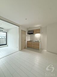 近鉄大阪線 弥刀駅 徒歩8分の賃貸アパート 2階1LDKのリビング/ダイニング