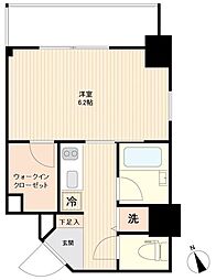 HF南砂町レジデンス 1Kの間取図画像