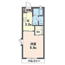 シャルマンＡ 00103 ｜ 群馬県みどり市大間々町大間々862（賃貸アパート1K・1階・28.20㎡） その2