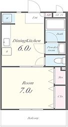 フローラ北花田 1階