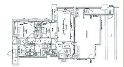 パークシティー高田馬場 2LDKの間取図画像