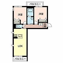 ベルフルール 0305 ｜ 京都府福知山市字堀2037-1（賃貸マンション2LDK・3階・58.35㎡） その2