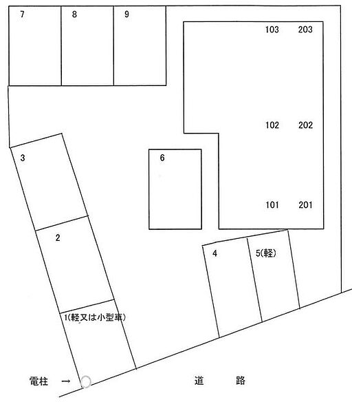 スプリングハイツ 101｜新潟県新潟市西区鳥原(賃貸アパート2DK・1階・42.43㎡)の写真 その21
