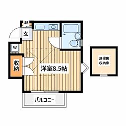 間取図画像 ワンルーム