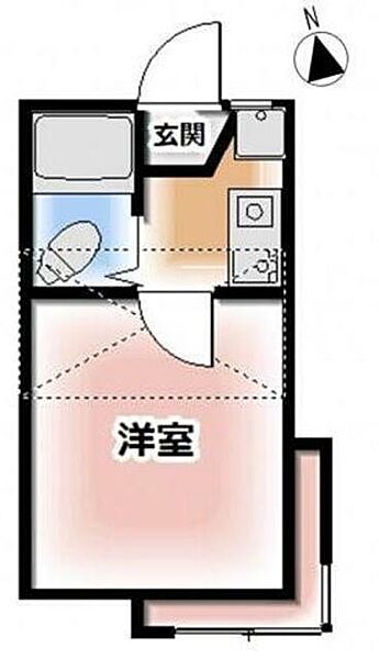 メゾンＪ＆Ｆ 102｜東京都狛江市東野川４丁目(賃貸アパート1K・1階・13.00㎡)の写真 その2