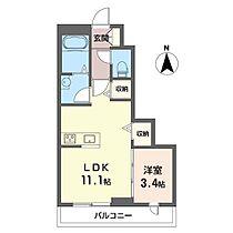 アンベルヴィ 0000A ｜ 神奈川県平塚市西八幡２丁目1-9（賃貸アパート1LDK・1階・36.00㎡） その2