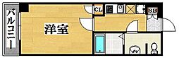 アクアシティ博多 1Kの間取図画像