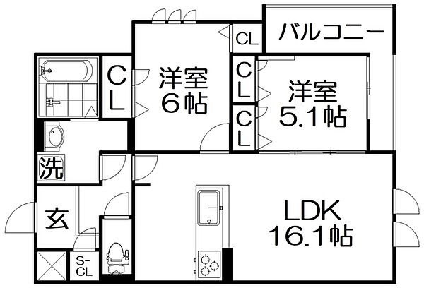 画像2:間取り