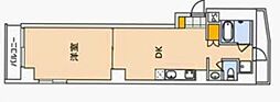 ドミール北池袋 1DKの間取図画像