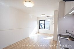 JR五日市線 秋川駅 徒歩10分の賃貸アパート 2階1LDKのリビング/ダイニング