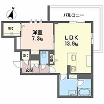 Ｐａｒａｄｉｓｏ琴平 A0404 ｜ 熊本県熊本市中央区琴平本町12-17（賃貸マンション1LDK・4階・54.63㎡） その2