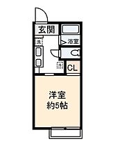 シティハイム　セラピックIV 201 ｜ 東京都東村山市本町１丁目19-16（賃貸アパート1K・2階・17.17㎡） その2