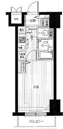 フェニックス初台弐番館 1Kの間取図画像
