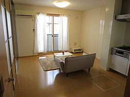 小田急小田原線 柿生駅 徒歩22分の賃貸アパート 2階2LDKのリビング/ダイニング