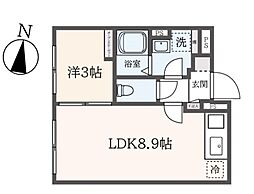 ａ　ＬＡＴＯ　日暮里 3階1LDKの間取り